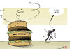 Cartoon: China meat scandal (small) by rodrigo tagged china,expired,meat,scandal,shanghai,husi,food,mcdonalds,pizza,hut,burger,king,starbucks,kfc