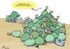 Cartoon: Disposable workers (small) by rodrigo tagged work worker economy financial crisis layoff unemployment job market