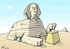 Cartoon: Elections in Egypt (small) by rodrigo tagged egypt,president,elections,democracy,arab,spring,sphinx