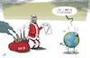 Cartoon: Merry Climatemas (small) by rodrigo tagged cop28 climate summit uae environment deal un countries world conference nations transition fossil fuels climatechange globalwarming agreement international politics energy economy