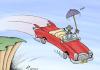Cartoon: Obama saves crashing GM (small) by rodrigo tagged obama usa president general motors gm cars auto industry