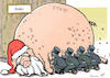 Cartoon: Piggy bailouts (small) by rodrigo tagged banks european union italy portugal spain eu bailout rescue state