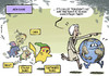 Cartoon: Riskonomy (small) by rodrigo tagged imf christine lagarde portugal italy brexit china world economy