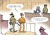 Cartoon: The shoe sniper (small) by rodrigo tagged shoe throwing bush usa us iraq war journalist
