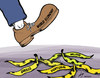 Cartoon: Threatened economy (small) by rodrigo tagged economy,finance,financial,crisis,europe,eu,european,union,world,portugal,greece,ireland,recession