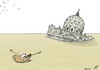 Cartoon: Worshipwreck (small) by rodrigo tagged pope,benedict,xvi,catholic,church,religion,vatican