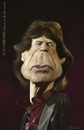 Cartoon: Mick Jagger (small) by alvarocabral tagged caricature