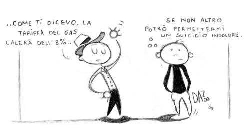 Cartoon: gas in calo (medium) by dan8 tagged italian,italiano,comics,cartoon,fumetti