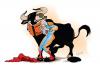 Cartoon: Bullfighting in 10 lessons (small) by besereno tagged bullfighting,tourada
