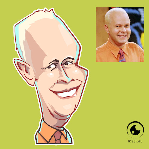 Cartoon: caricature of James Michael Tyle (medium) by Gamika tagged caricature,of,james,michael,tyler