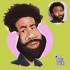 Cartoon: caricature of Donald Glover (small) by Gamika tagged caricature,of,donald,glover