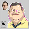 Cartoon: caricature of Patton Oswalt (small) by Gamika tagged caricature,of,patton,oswalt