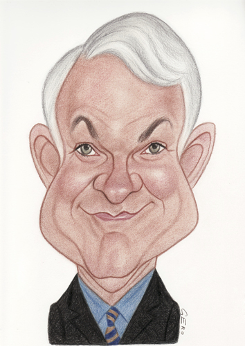 Cartoon: Steve Martin (medium) by Gero tagged caricature