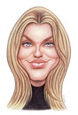 Cartoon: Cameron Diaz (small) by Gero tagged caricature