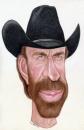 Cartoon: Chuck Norris (small) by Gero tagged caricature