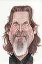 Cartoon: Jeff Bridges (small) by Gero tagged caricature