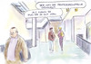 Cartoon: Akademie (small) by Bernd Zeller tagged professor,professorin,geschlechter,gleichstellung,universität