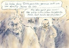 Cartoon: Historischer Vergleich (small) by Bernd Zeller tagged wende