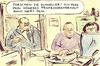 Cartoon: Professorengehälter (small) by Bernd Zeller tagged professorengehälter,uni,studenten,forschung