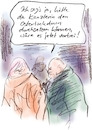 Cartoon: verhindert (small) by Bernd Zeller tagged corona