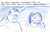 Cartoon: Wie mittelmäßig! (small) by Bernd Zeller tagged angepasstheit,anpassung,mittelmäßigkeit