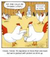 Cartoon: cockfight training (small) by noodles tagged cockfight,chickens,eggs,protein