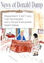 Cartoon: Donald Dump impeachment (small) by Stefan von Emmerich tagged doland,trump,impeachment