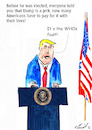 Cartoon: It is the fault of the WHO (small) by Stefan von Emmerich tagged cartoon,coronavirus,donald,trump,virus,karikatu,vote,him,away,the,lyin,king,lair,tweets,tonight