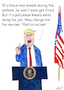 Cartoon: Kneel (small) by Stefan von Emmerich tagged vote,him,away,donald,trump,dump,president,america,the,liar,tweets,tonight