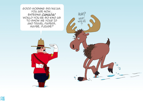 Strengthened Canadian Border