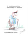 Cartoon: Hadscha mit Latscha (small) by elmario55 tagged schwoba,alldag,illertal,schwaben
