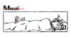 Cartoon: McArroni nr. 64 (small) by julianloa tagged mcarroni,amadeo,golf,sleeping,ear