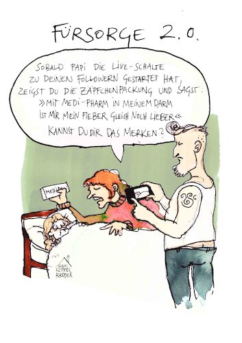 Cartoon: Fürsorge (medium) by Koppelredder tagged fürsorge,eltern,socialmedia,instagram,tiktok,facebook,kinder,kind,masern,schnupfen,erkältung,grippe,erziehung,ehrgeiz,follower,influencer,medizin,werbung,reklame,fürsorge,eltern,socialmedia,instagram,tiktok,facebook,kinder,kind,masern,schnupfen,erkältung,grippe,erziehung,ehrgeiz,follower,influencer,medizin,werbung,reklame