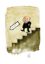 Cartoon: Grundeis (small) by Koppelredder tagged arsch,grundeis,gefahr,abstieg,treppe