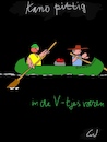 Cartoon: Kanoen (small) by ceesdevrieze tagged in,der,veetjes,varen