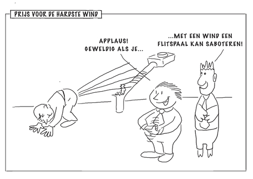 Cartoon: De hardste wind (medium) by marinus tagged prit,en,prat,reiken,de,prijs,uit,voor,hardste,wind