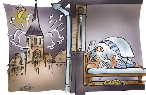 Cartoon: Kirchengeläut (medium) by HSB-Cartoon tagged kirche,kirchengeläut,kirchenglocken,schlafen,bett,ruhe,nachtruhe,ruhestörung,bettbezug,kissen,hören,laut,lautstärke,kirchturm,zeit,stunde,mitternacht,uhr,kirchenuhr,kirche,kirchengeläut,kirchenglocken,schlafen,bett,ruhe,nachtruhe,ruhestörung,bettbezug,kissen,hören,laut,lautstärke,kirchturm,zeit,stunde,mitternacht,uhr,kirchenuhr