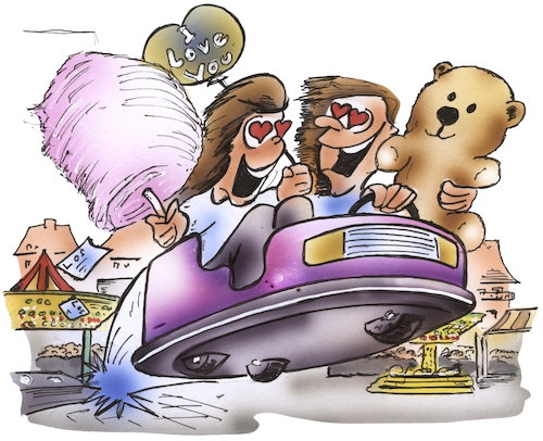 Cartoon: Kirmesflirt (medium) by HSB-Cartoon tagged kirmes,autoscooter,scooter,jahrmarkt,jugend,karikatur,teens,teenies,kontaktbörse,flirt,flirten,teddy,zuckerwatte,veranstaltung,cartoon,losbude,schießstand,kirmes,autoscooter,scooter,jahrmarkt,jugend,karikatur,teens,teenies,kontaktbörse,flirt,flirten,teddy,zuckerwatte,veranstaltung,cartoon,losbude,schießstand