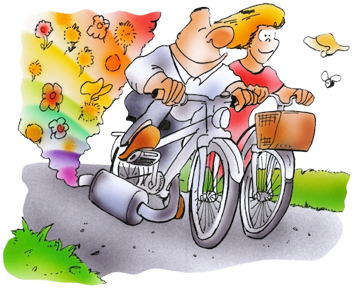 Cartoon: Klimaschutz Fahrrad (medium) by HSB-Cartoon tagged fahrrad,fahrradfahrer,radler,radfahrer,radweg,klimaschutz,klimaneutral,abgase,radsport,radwandern,radtour,ebike,fahrrad,fahrradfahrer,radler,radfahrer,radweg,klimaschutz,klimaneutral,abgase,radsport,radwandern,radtour,ebike