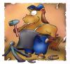 Cartoon: Comicfigur Bob (small) by HSB-Cartoon tagged pferd,comicfigur,schmied,