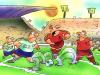 Cartoon: Dribbeling (small) by HSB-Cartoon tagged sport fussball soccer dribbeling 