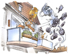 Cartoon: Drohnenbekämpfung (small) by HSB-Cartoon tagged drohnen,drohne,drohnenbekämpfung,drohnengefahr,luftraum,luftraumüberwachung,drohnenflug,fluggerät,flugverbot,cartoon,karikatur,flugmanöver,abwurf,drohnenkrieg,kriegsrhetorik,kriegsreiber,böser,russe,überwachung