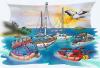 Cartoon: inflatable dinghies (small) by HSB-Cartoon tagged dinghie,boat,river,sea,ship