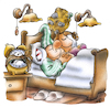 Cartoon: Langschläfer (small) by HSB-Cartoon tagged langschläfer,ausschlafen,schlafen,bett,ruhe,träumen,schlaf,ehebett,wecker,zeit,zeitumstellung,schlafzimmer,morgenstunde,morgenzeit,aufstehen,cartoon,pennen,auspennen
