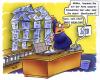 Cartoon: unterforderte Angestellte (small) by HSB-Cartoon tagged arbeitsplatz,arbeitnehmer,angestellte,arbeitszeit,büro,firma,akten,manager,chef
