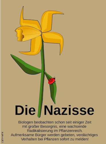 Cartoon: Die Nazisse (medium) by Cartoonfix tagged die,nazisse,oder,was