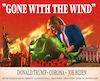 Cartoon: GONE WITH THE WIND (small) by Cartoonfix tagged trump,biden,wahlen,usa,2020,democracy,white,house,corona,pandemie,black,lives,matter,gone,with,the,wind,vom,winde,verweht