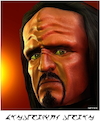 Cartoon: Klingon (small) by Cartoonfix tagged klingon,character,star,trek