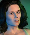 Cartoon: Sigourney Weaver (small) by Cartoonfix tagged sigourney,weaver,alien,motion,picture