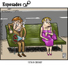 Cartoon: blind date (small) by Wadalupe tagged blind,date,cita,internet,facebook,messenger